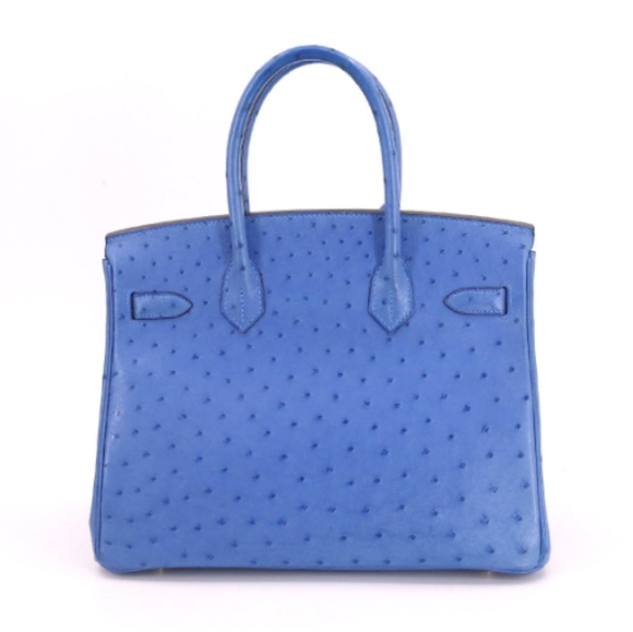 Hermes Birkin Ostrich Mykonos 30cm - New - Picture 4 of 7